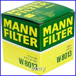 2xMANN-FILTER Ölfilter-w 8013 + 2xLiqui Moly / 2x Cera Tec