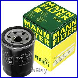 3xmann-filter ölfilter-w 610/1+3xliqui Moly Pro-line rinçage de moteur / 3x CERA