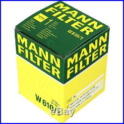 3xmann-filter ölfilter-w 610/1+3xliqui Moly Pro-line rinçage de moteur / 3x CERA