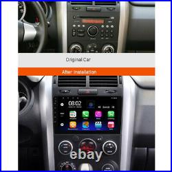 9 Tactile Android Autoradio Bluetooth GPS Navigation Pour Suzuki Grand Vitara
