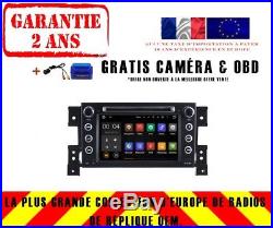 Autoradio DVD Gps Navi Android 7.1 Dab+ Bt Pour Suzuki Grand Vitara 05-12 H5779