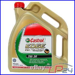 Bosch Filtre + 6 L Castrol Edge Fst 5w-30 Suzuki Grand Vitara 2 1.9 Ddis 05-15