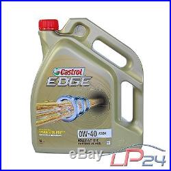 Bosch Filtre À Huile + 5 L Castrol Edge Fst 0w-40 Suzuki Grand Vitara 1 98-03