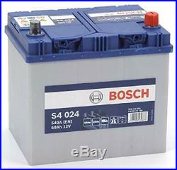 Bosch S4024 Batterie de Démarrage Pour Voiture 12V 60Ah 232x173x225