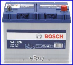 Bosch S4026 Batterie de Voiture 70A/h-630A