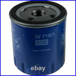 Inspection Set 7 L LIQUI MOLY Top Tec 4100 5W-40 + Mann filtre 9795130