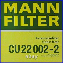 MANN-FILTER Set Suzuki Grand Vitara I FT Gt 2.0 Td Inter Cooler