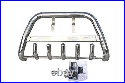 Pare-Buffle Abar Amovible pour Suzuki Grand Vitara 2006 2015 Inox 4x4