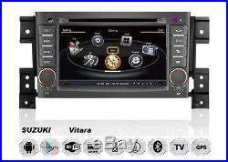 Suzuki Grand Vitara ANDROID AUTORADIO TOUCHSCREEN 3D GPS NAVIGATION USB DVD WIFI